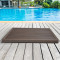 Design Dusch Bodenplatte Inox für Gartenduschen und Poolleitern