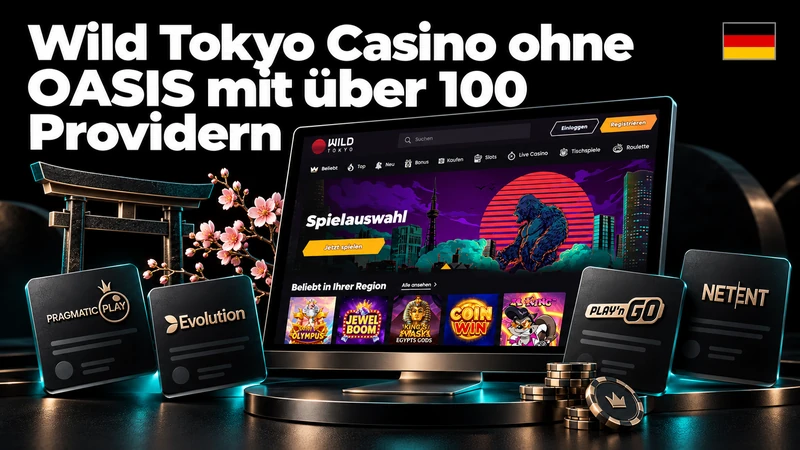 Wild Tokyo Casino ohne OASIS mit über 100 Providern