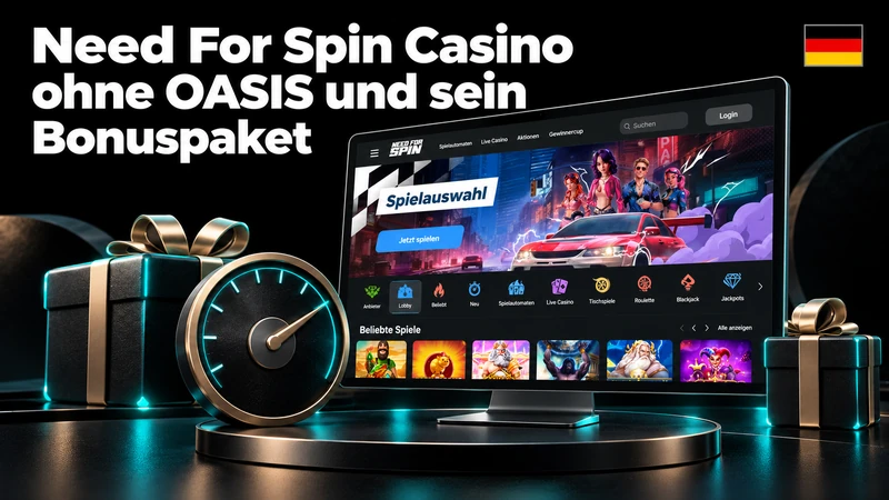Need For Spin Casino ohne OASIS und sein Bonuspaket